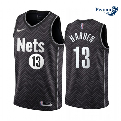 Peamu Maglia Calcio James Harden, Brooklyn Nets 2020/21 - Earned Edition