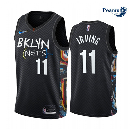 Peamu Maglia Calcio Kyrie Irving, Brooklyn Nets 2020/21 - City Edition