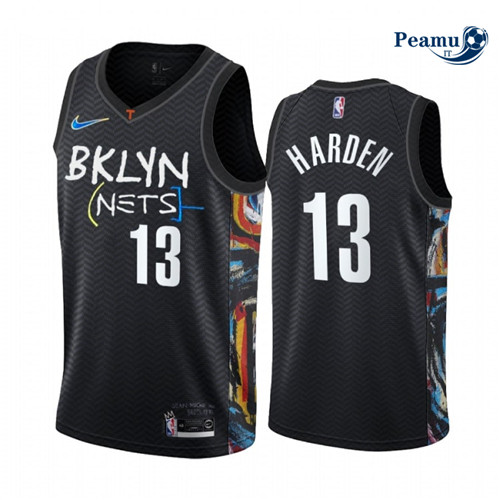 Peamu Maglia Calcio James Harden, Brooklyn Nets 2020/21 - City Edition
