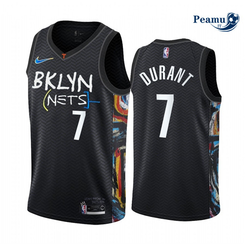 Peamu Maglia Calcio Kevin Durant, Brooklyn Nets 2020/21 - City Edition