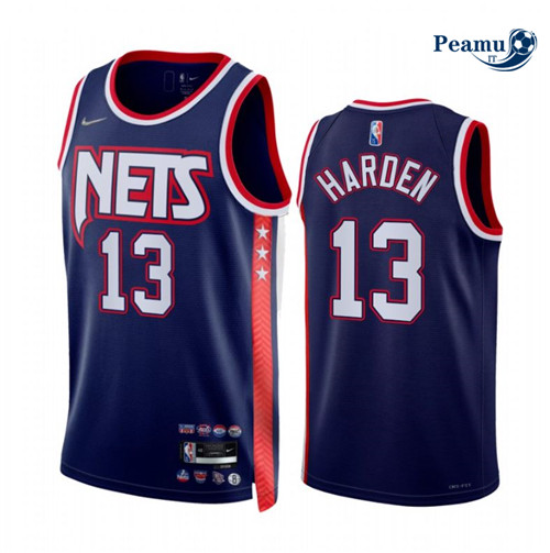 Peamu Maglia Calcio James Harden, Brooklyn Nets 2021/22 - City Edition