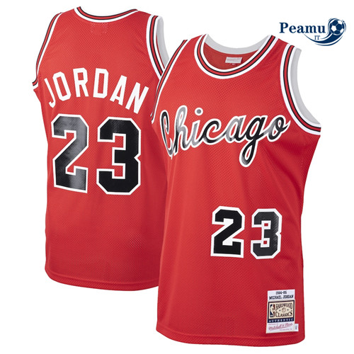 Peamu Maglia Calcio Michael Jordan, Chicago Bulls Mitchell & Ness - 1984-85