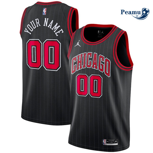 Peamu Maglia Calcio Custom, Chicago Bulls 2020/21 - Statement