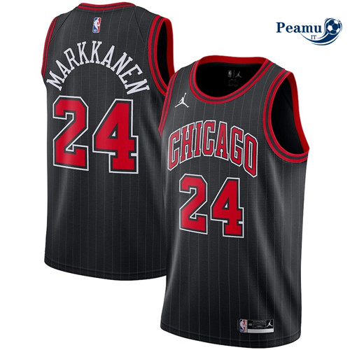 Peamu Maglia Calcio Lauri Markkanen, Chicago Bulls 2020/21 - Statement