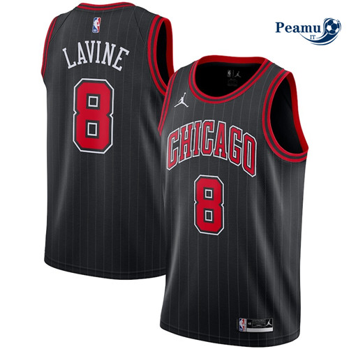 Peamu Maglia Calcio Zach LaVine, Chicago Bulls 2020/21 - Statement