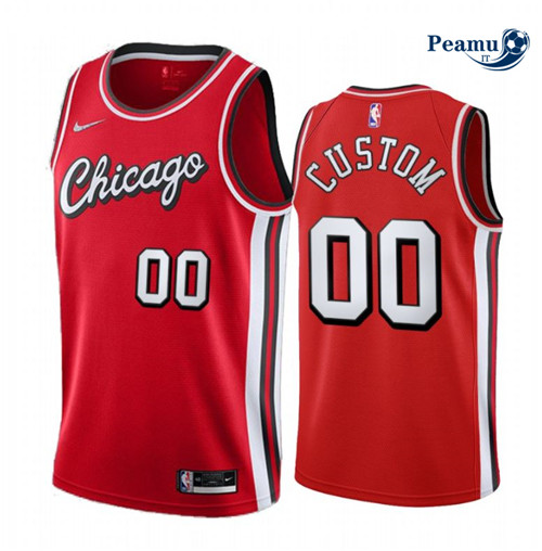 Peamu Maglia Calcio Custom, Chicago Bulls 2021/22 - City Edition