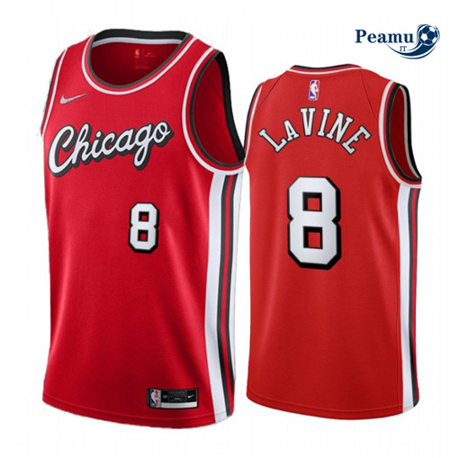 Peamu Maglia Calcio Zach LaVine, Chicago Bulls 2021/22 - City Edition