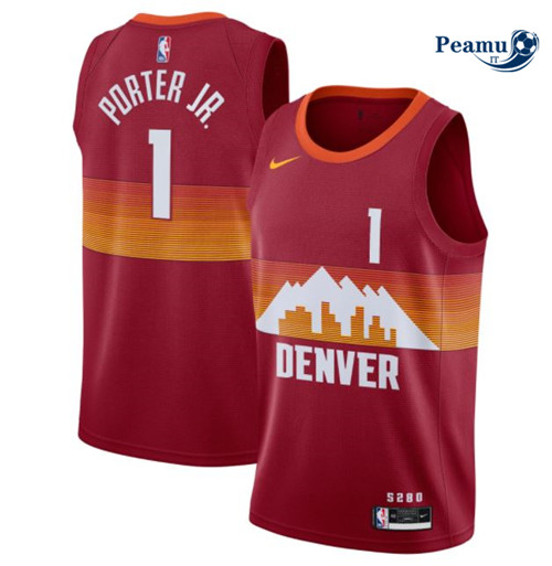 Peamu Maglia Calcio Michael Porter Jr., Denver Nuggets 2020/21 - City Edition