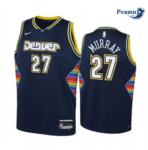 Peamu Maglia Calcio Jamal Murray, Denver Nuggets 2021/22 - City Edition