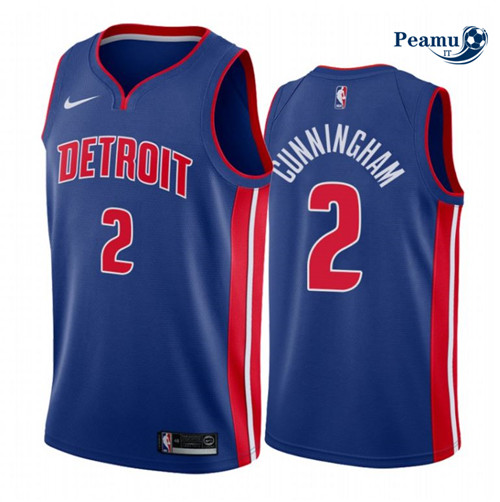 Peamu Maglia Calcio Cade Cunningham, Detroit Pistons 2020/21 - Icon