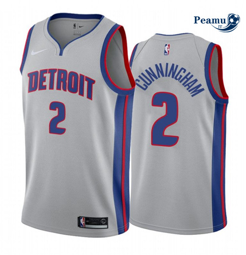 Peamu Maglia Calcio Cade Cunningham, Detroit Pistons 2020/21 - Statement