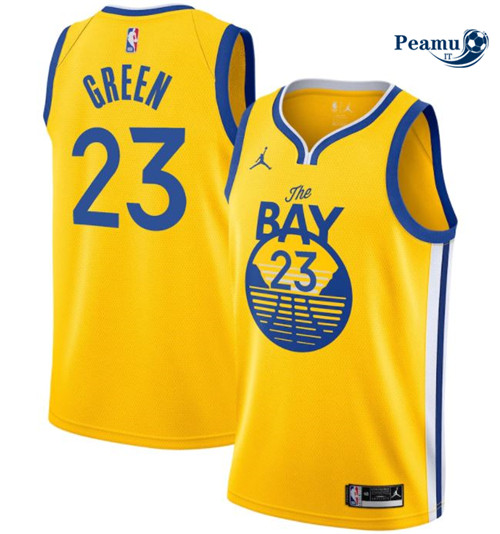 Peamu Maglia Calcio Draymond Green, Golden State Warriors 2020/21 - Statement