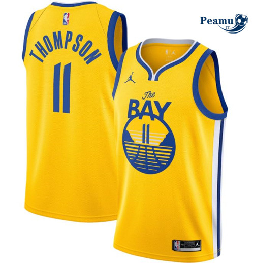 Peamu Maglia Calcio Klay Thompson, Golden State Warriors 2020/21 - Statement