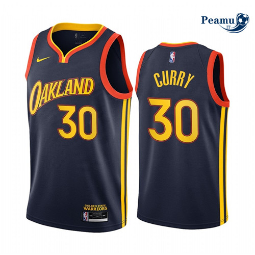 Peamu Maglia Calcio Stephen Curry, Golden State Warriors 2020/21 - City Edition