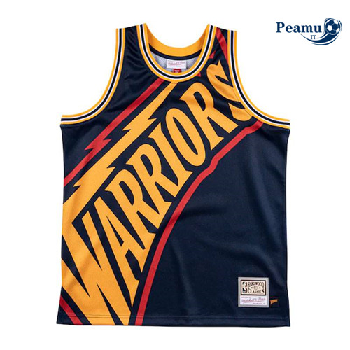 Peamu Maglia Calcio Golden State Warriors - Mitchell & Ness 'Big Face'