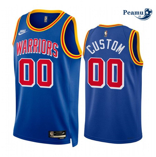 Peamu Maglia Calcio Custom, Golden State Warriors 2021/22 - Classic
