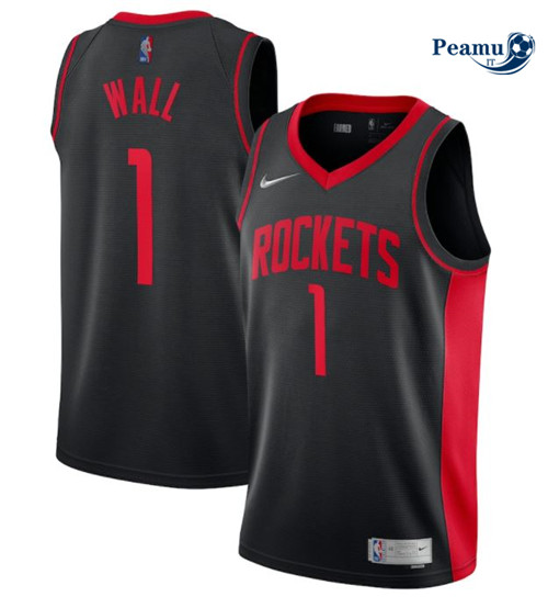 Peamu Maglia Calcio John Wall, Houston Rockets 2020/21 - Earned Edition