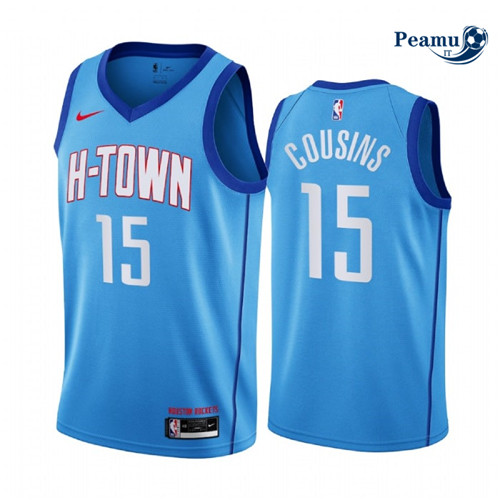 Peamu Maglia Calcio DeMarcus Cousins, Houston Rockets 2020/21 - City Edition