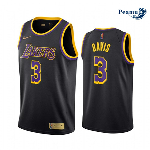 Peamu Maglia Calcio Anthony Davis, Los Angeles Lakers 2020/21 - Earned Edition