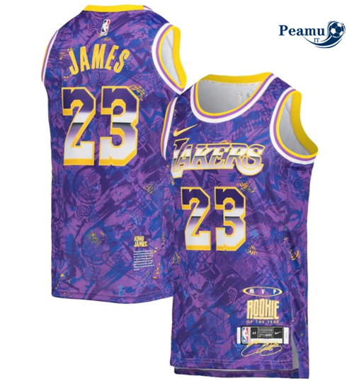 Peamu Maglia Calcio LeBron James, Los Angeles Lakers MVP Series