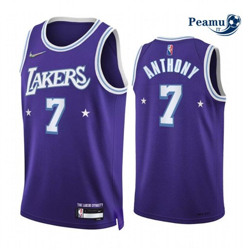 Peamu Maglia Calcio Carmelo Anthony, Los Angeles Lakers 2021/22 - City Edition