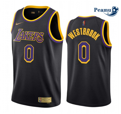 Peamu Maglia Calcio Russell Westrbook, Los Angeles Lakers 2020/21 - Earned Edition