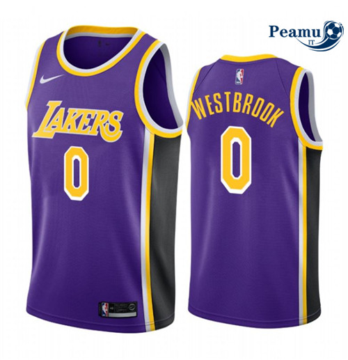 Peamu Maglia Calcio Russell Westrbook, Los Angeles Lakers 2020/21 - Statement