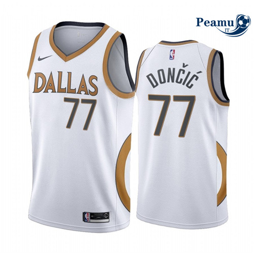 Peamu Maglia Calcio Luka Doncic, Dallas Mavericks 2020/21 - City Edition