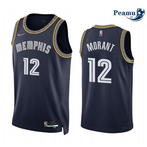 Peamu Maglia Calcio Ja Morant, Memphis Grizzlies 2021/22 - City Edition