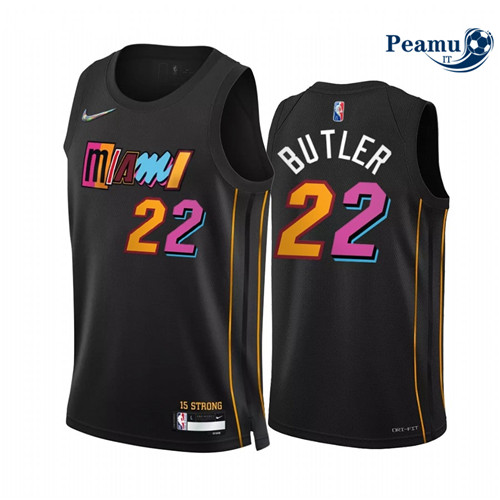 Peamu Maglia Calcio Jimmy Butler, Miami Heat 2021/22 - City Edition