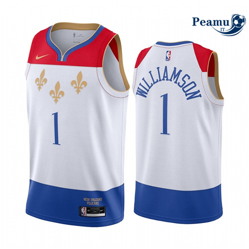 Peamu Maglia Calcio Zion Williamson, New Orleans Pelicans 2020/21 - City Edition