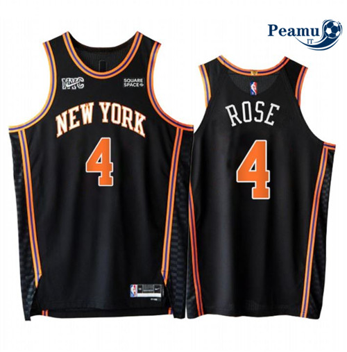 Peamu Maglia Calcio Derrick Rose, New York Knicks 2021/22 - City Edition