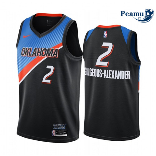 Peamu Maglia Calcio Shai Gilgeous-Alexander, Oklahoma City Thunder 2020/21 - City Edition
