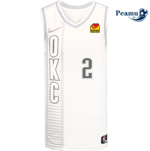 Peamu Maglia Calcio Shai Gilgeous-Alexander, Oklahoma City Thunder 2021/22 - City Edition