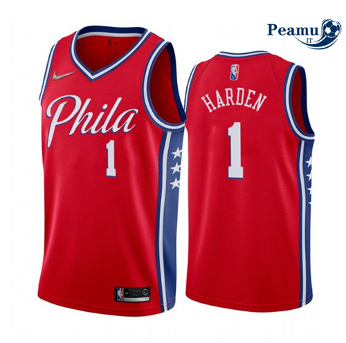 Peamu Maglia Calcio James Harden, Philadelphia 76ers 2021/22 - Statement