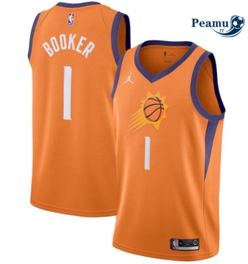 Peamu Maglia Calcio Devin Booker, Phoenix Suns 2020/21 - Statement