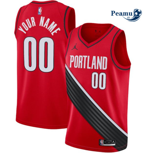 Peamu Maglia Calcio Custom, Portland Trail Blazers 2020/21 - Statement