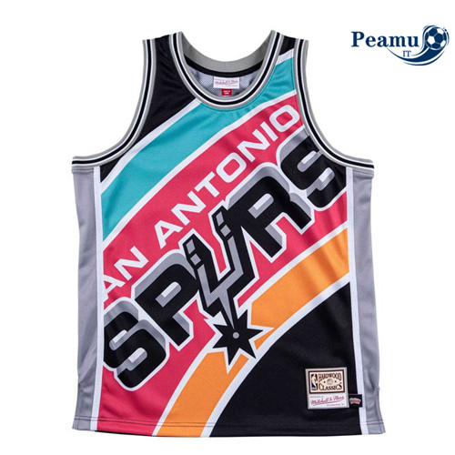 Peamu Maglia Calcio San Antonio Spurs - Mitchell & Ness 'Big Face'