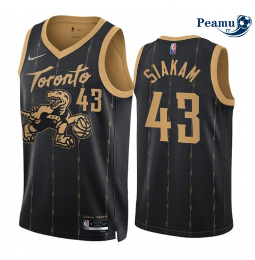 Peamu Maglia Calcio Pascal Siakam, Toronto Raptors 2021/22 - City Edition