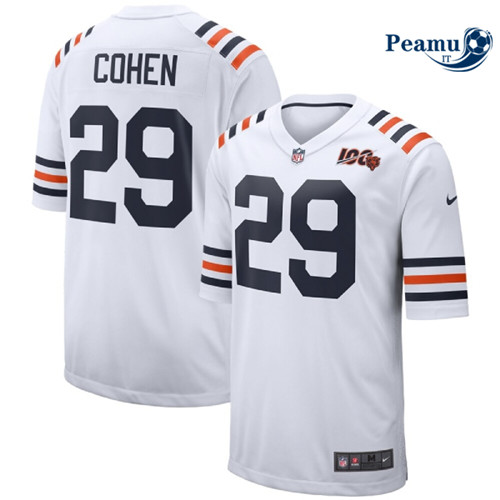 Peamu Maglia Calcio Tarik Cohen, Chicago Bears - White