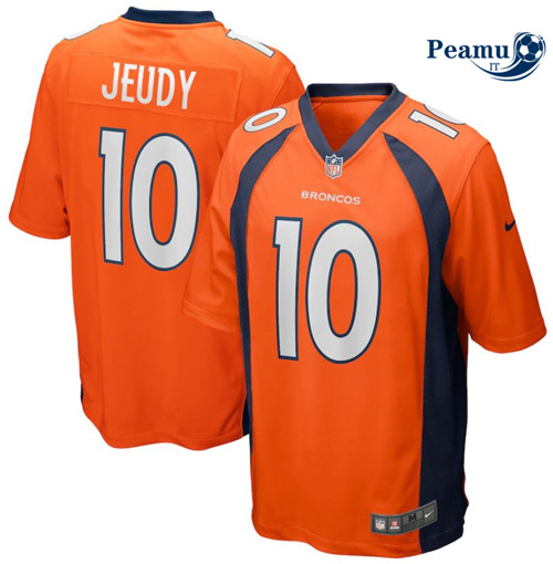 Peamu Maglia Calcio Jerry Jeudy, Denver Broncos - Orange
