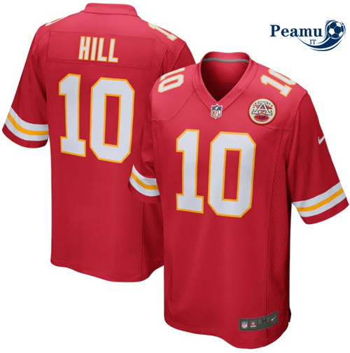 Peamu Maglia Calcio Tyreek Hill, Kansas City Chiefs - Red