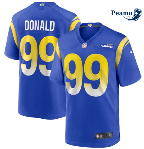 Peamu Maglia Calcio Aaron Donald, Los Angeles Rams - Royal