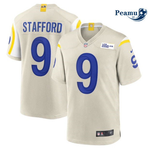 Peamu Maglia Calcio Matthew Stafford, Los Angeles Rams - Bone