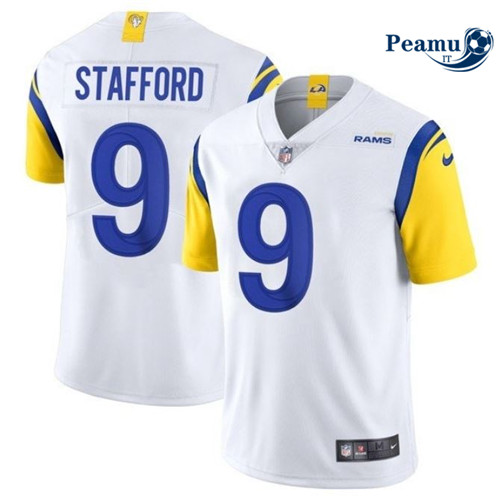 Peamu Maglia Calcio Matthew Stafford, Los Angeles Rams - White