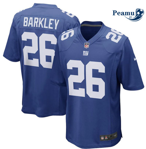 Peamu Maglia Calcio Saquon Barkley, New York Giants - Royal Blue