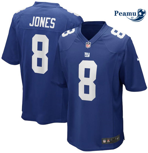 Peamu Maglia Calcio Daniel Jones, New York Giants - Royal Blue