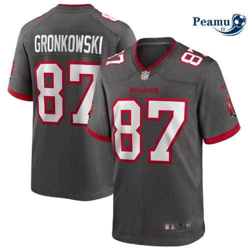 Peamu Maglia Calcio Rob Gronkowski, Tampa Bay Buccaneers - Pewter