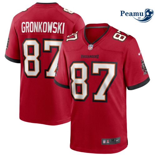 Peamu Maglia Calcio Rob Gronkowski, Tampa Bay Buccaneers - Red