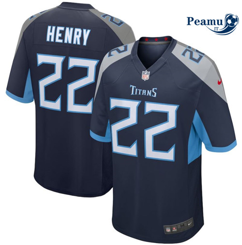 Peamu Maglia Calcio Derrick Henry, Tennessee Titans - Navy